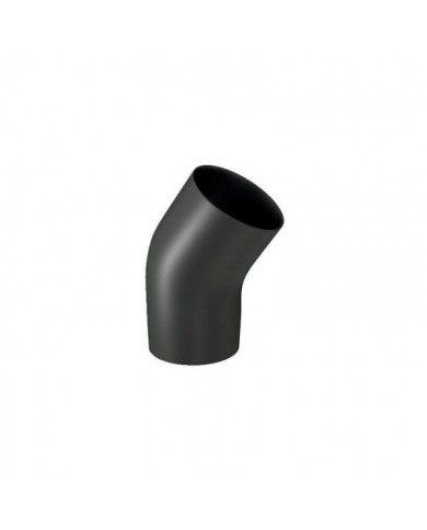 Coude 45° acier émail noir mat - Sanpli TEN