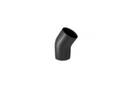 Coude 45° acier émail noir mat - Sanpli TEN