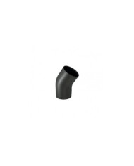 Coude 45° acier émail noir mat - Sanpli TEN