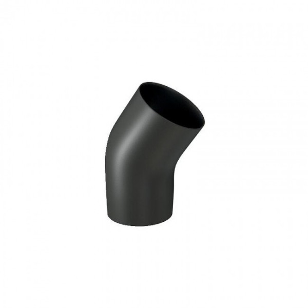 Coude 45° acier émail noir mat - Sanpli TEN