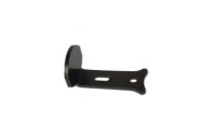 Butée de volet noir coudée à visser - Lot de 10 TORBEL
