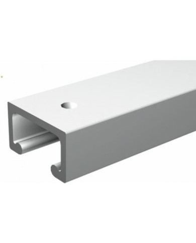 Rail haut - pour porte coulissante de meuble - aluminium - MINITUB MANTION