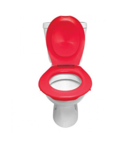 Lunette et abattant WC clipsable - Framboise PAPADO