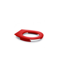 Lunette wc clipsable - 100 % hygiénique - framboise PAPADO