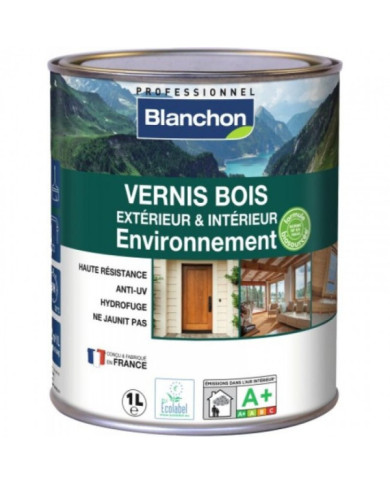 Vernis bois - sans odeur - extérieur & intérieur Environnement BLANCHON