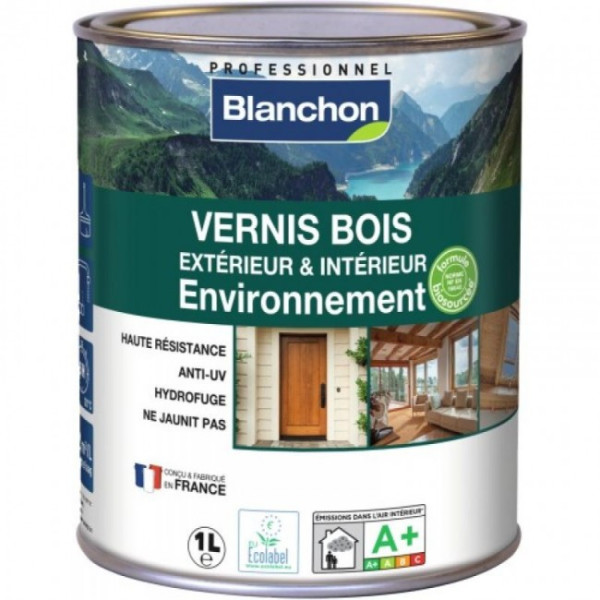 Vernis bois - sans odeur - extérieur & intérieur Environnement BLANCHON