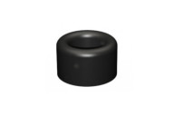 Butée amortisseur coloris noir - caoutchouc - SPORTUB MANTION