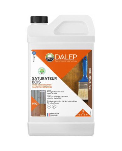 Saturateur bois - huile de protection - haute performance DALEP