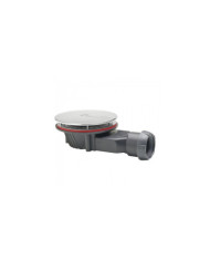Bonde de douche pour receveur extra-plat - sortie horizontale - Slim + WIRQUIN PRO
