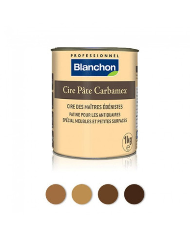 Cire pâte pour restauration et entretien - Carbamex BLANCHON