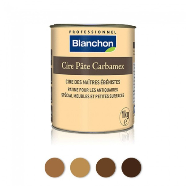 Cire pâte pour restauration et entretien - Carbamex BLANCHON