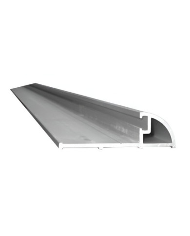 Seuil aluminium pour porte d'entrée + joint prémonté - 4 m BILCOCQ