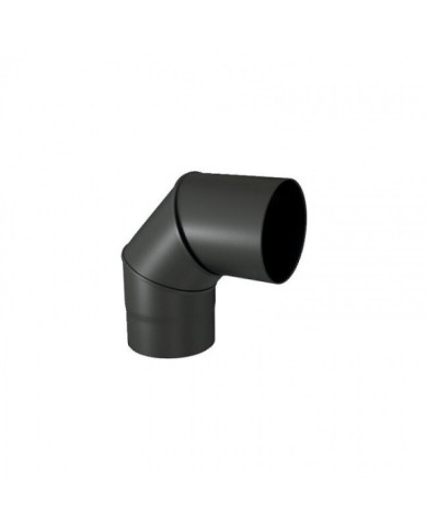 Coude 90° en acier émail noir mat - Sanpli TEN