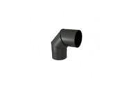 Coude 90° en acier émail noir mat - Sanpli TEN