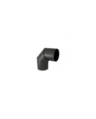 Coude 90° en acier émail noir mat - Sanpli TEN