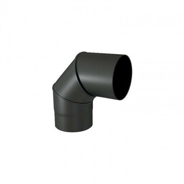 Coude 90° en acier émail noir mat - Sanpli TEN