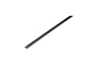 Tringle de crémone - longueur 2500 mm - dimensions 16 x 8 mm - noir TORBEL