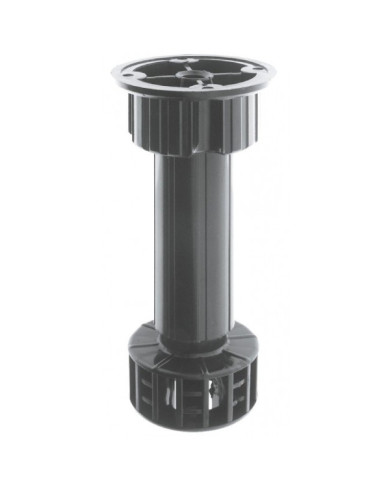 Pieds de meubles en ABS avec embase intégrée - diamètre 28 mm - par 4 CAMAR
