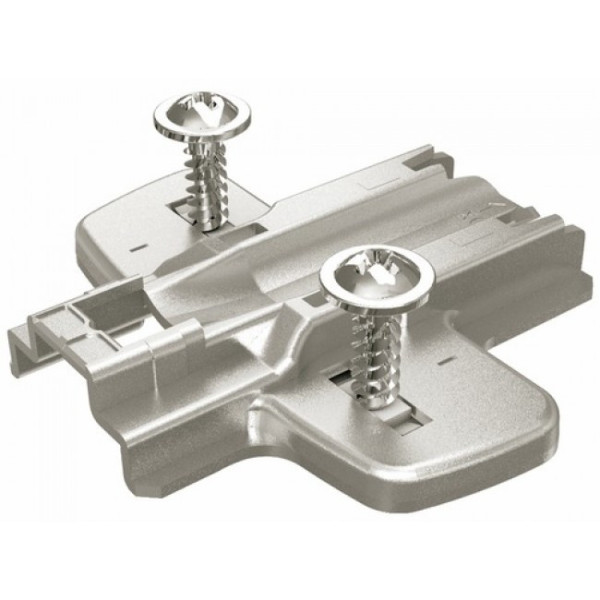 Embase cruciforme - pour montant central - Sensys et Intermat HETTICH