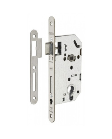 Serrure à larder à cylindre - carré 8 mm - Têtière inox - Monomax FTH THIRARD