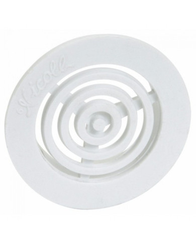 Grille d'aération B33 contre cloisons pour tube de 35mm NICOLL