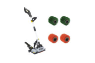 Pack rénovateur extérieur à brosses 1800W - REX-H 200 + brosses FARTOOLS