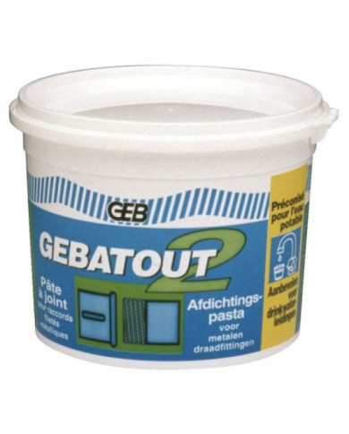 Pâte à joint - étanchéité sanitaire - Gebatout 2 GEB