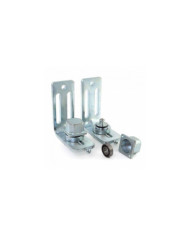 Gonds inférieurs pour portail battant 87L Q - tube acier carré - par 2 COMUNELLO