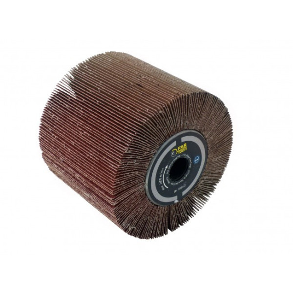 Brosse à lamelles grain 80 pour rénovateur REX 120/200 - 120x100 mm FARTOOLS