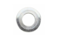 Rondelles frein contact - acier zingué blanc - 200 pièces BRICOZOR