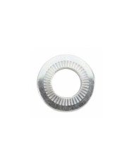 Rondelles frein contact - acier zingué blanc - 200 pièces BRICOZOR