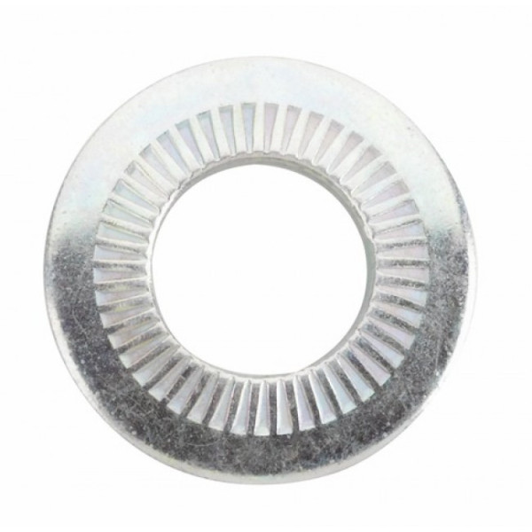 Rondelles frein contact - acier zingué blanc - 200 pièces BRICOZOR