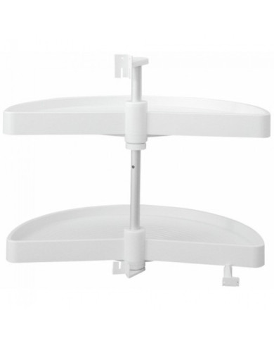 Plateaux tournants 1/2 lune Shelvo - pour meuble d'angle EMUCA