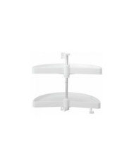 Plateaux tournants 1/2 lune Shelvo - pour meuble d'angle EMUCA