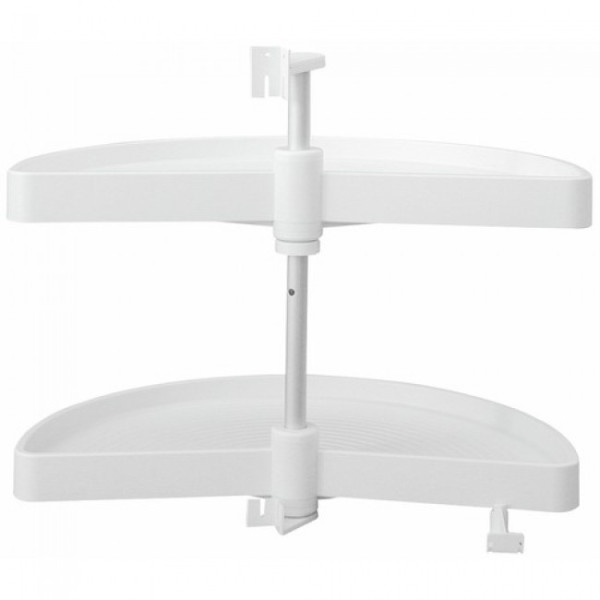 Plateaux tournants 1/2 lune Shelvo - pour meuble d'angle EMUCA