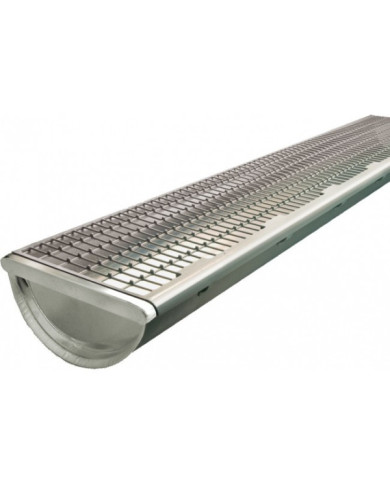 Stop feuilles – grille de protection des gouttières – 1 mètre DALEP