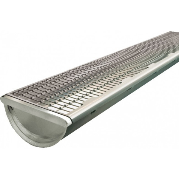 Stop feuilles – grille de protection des gouttières – 1 mètre DALEP