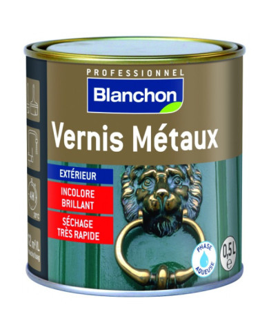Vernis métaux - protection tous métaux extérieurs - sans odeur BLANCHON