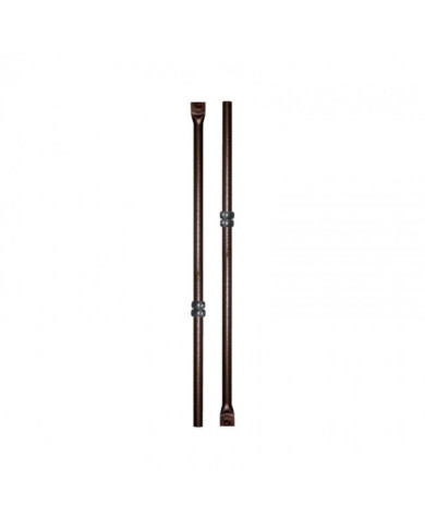 Tringle pour serrure Perfecta A2P* coloris marron ISEO CITY