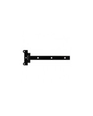 Penture festonnée - acier - finition polyester noir - section 30 x 4 mm BOURGEOIS FRERES
