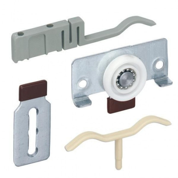 Système porte coulissante SlideLine 56-vantail 40 kg HETTICH
