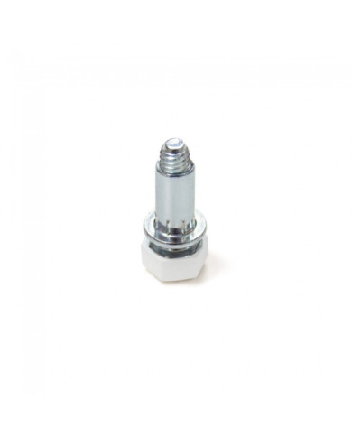 Vérin hexagonal pour pied de meuble - M6 - avec écrou - par 20 EMUCA