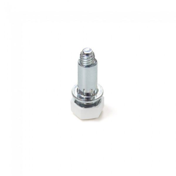 Vérin hexagonal pour pied de meuble - M6 - avec écrou - par 20 EMUCA