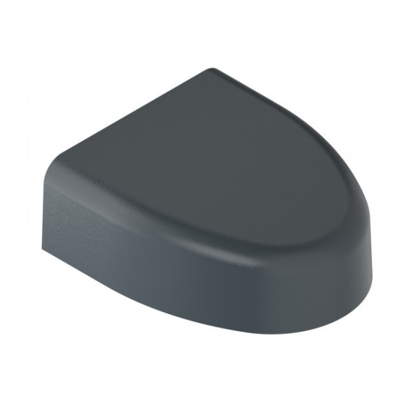 Capot pour gond de portail - aluminium laqué - Platimium TIRARD