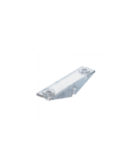 Cavalier pour consoles C, CR, DMA pas de 37 mm - transparent SOFADI