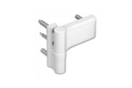 Paumelle - pour porte PVC de 80 à 120 kg - KT-EV HAHN