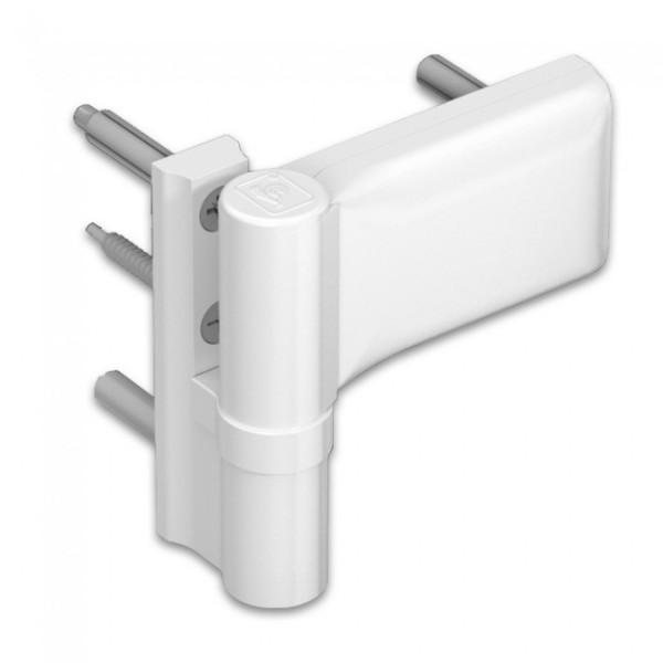 Paumelle - pour porte PVC de 80 à 120 kg - KT-EV HAHN