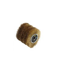 Brosse fil laitonnée 0,3 mm - rénovateur REX 120-200 - décapage léger FARTOOLS