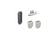 Garniture - guides et patins - porte coulissante de meuble - MINITUB MANTION