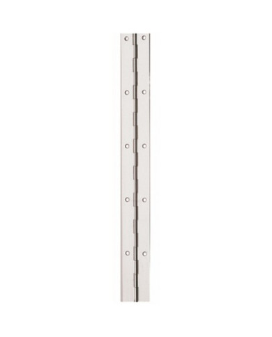 Charnière à piano simple feuille en inox - diamètre 1,8 mm BRICOZOR